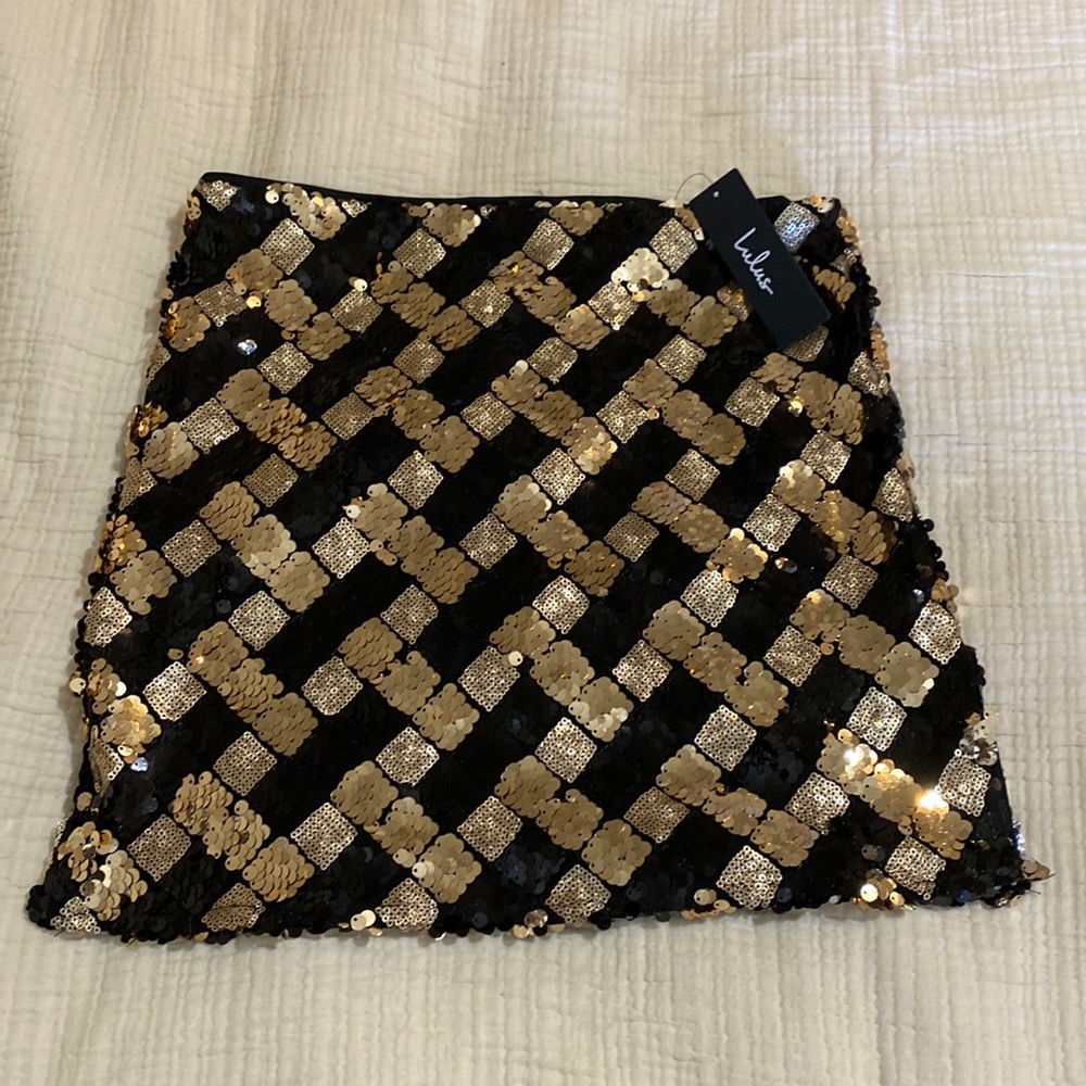 Sequin skirt